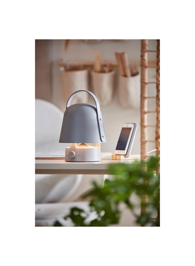 erorex Bluetooth Speaker Lamp, Outdoor/Grey  - Image 5