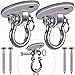 BeneLabel Set of 2 Permanent Antirust Stainless Steel 304 Heavy Duty Swing Hangers 2000LB Capacity 180 Swing Hook for Yoga Hammock Chair Sandbag - Image 3