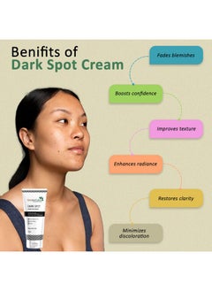 7 Days Dark Spot Corrector Cream Dark Spot Removal Cream For Men & Women Formulated Specially To Address Scars & Marks Suitable For All Skin Types 50G  - Image 3
