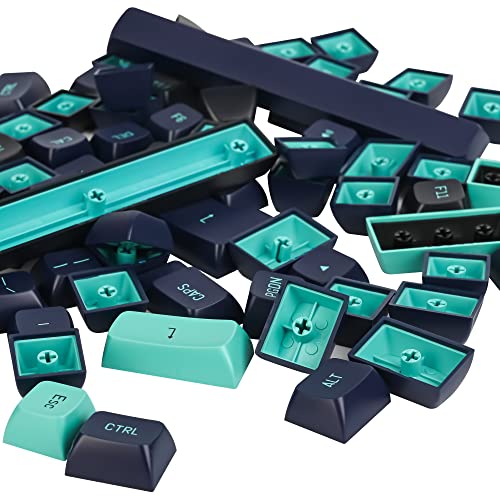 Owpkeenthy Double Shot Keycaps, PBT Custom Keyboard Keycaps 160 Key, CSA Profile Keycaps for 60% 65% 70% 100% Cherry Gateron MX Switches Mechanical Keyboard (Hammerhead Shark - Image 4