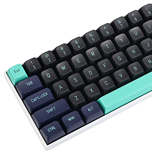 Owpkeenthy Double Shot Keycaps, PBT Custom Keyboard Keycaps 160 Key, CSA Profile Keycaps for 60% 65% 70% 100% Cherry Gateron MX Switches Mechanical Keyboard (Hammerhead Shark - Image 1