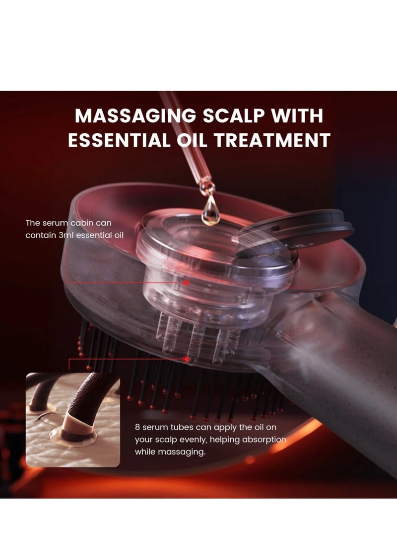 Breo - Breo Scalp 3 Scalp Massaging Brush, Shiatsu Hair Scalp Massager with IPX7 Waterproof, Cordless Electric Massager for Scalp & Hair, Portable Massage Brush for Head, Deep Massage at Home for Muscle - Image 1
