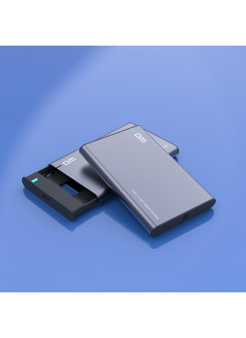 DM - HD002 2.5" Inch USB Type-C 3.0 Sata 3 External SSD Harddisk HDD Box - Image 1