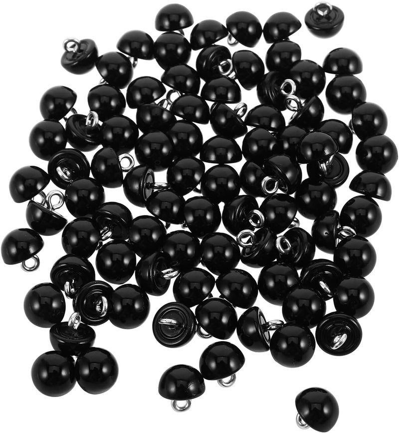 100pcs Round Pearl Embellished Buttons for Sewing Vintage Decorative Buttons for Wedding Dress and Cheongsam Shirts DIY Crafts - Image 1