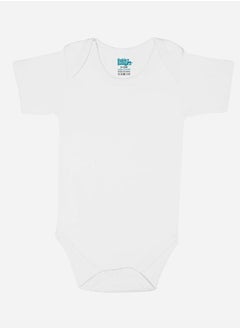 Babies Basic Pack of 6 - Solid Combed Cotton Short Sleeves Bodysuit  - Image 2
