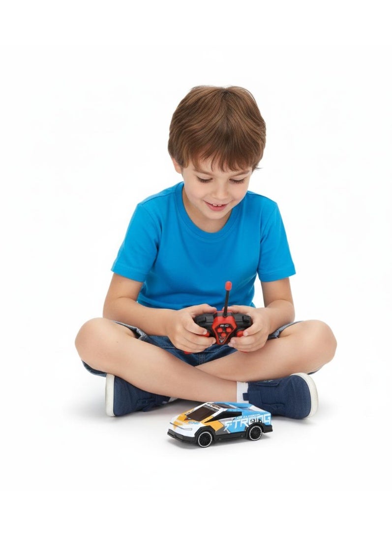 توي لاند سيارة سباق تعمل بالتحكم عن بعد بمقياس 1:18 مزودة بأضواء LED، سيارة رياضية تعمل بالتحكم عن بعد بتردد 27 ميجاهرتز - Image 2