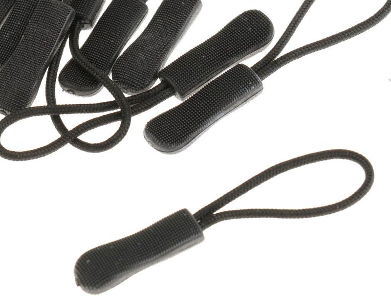 klarako 10Pcs Zipper Pulls Durable Zipper Tab Nylon Cord Pulls Zipper Tag Zipper Extension Replacement for Backpack, Luggage, Purses, Handbags or Jackets - Image 4
