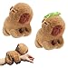Timisea Animal Slap Bracelets2 Pcs Capybara Slap BraceletStuffed Animal Capybara Huggers Slap BraceletsStuffed Band for Birthday Party capybara Valentines Gift plush - Image 2