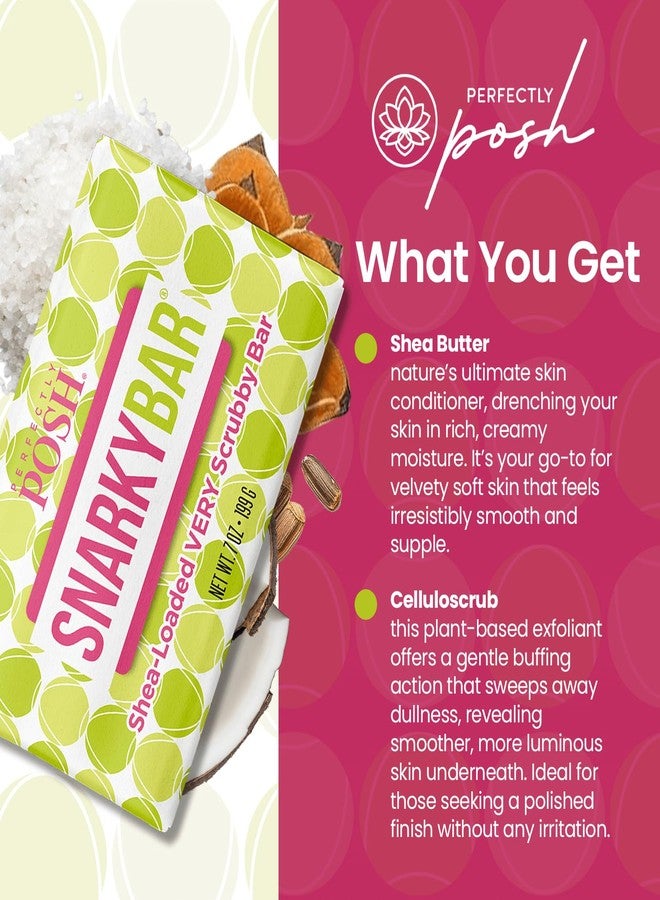 Perfectly Posh - Snarky Bar - Very Scrubby Bath Bar - 199 g - Image 4