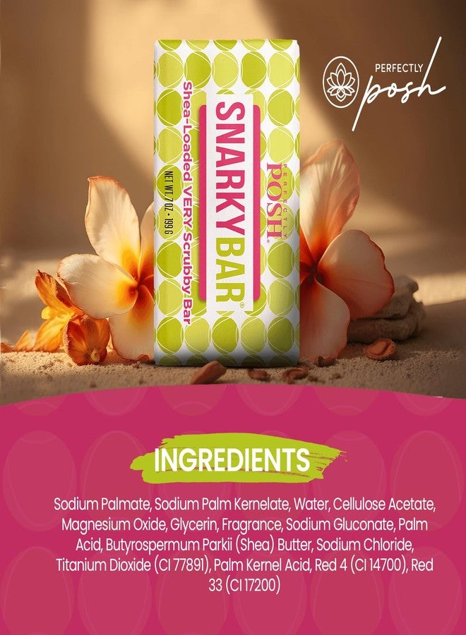 Perfectly Posh - Snarky Bar - Very Scrubby Bath Bar - 199 g - Image 2
