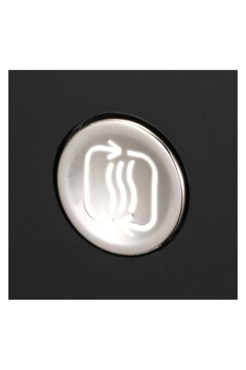 مورفي ريتشاردز توستر بشريحتين – 1000 واط، تحكم إلكتروني في درجة التحميص، وظائف إذابة الجليد/إعادة تسخين/إلغاء، ذراع رفع عالي، صينية فتات قابلة للإزالة – سوداء مع لمسات الكروم - Image 2