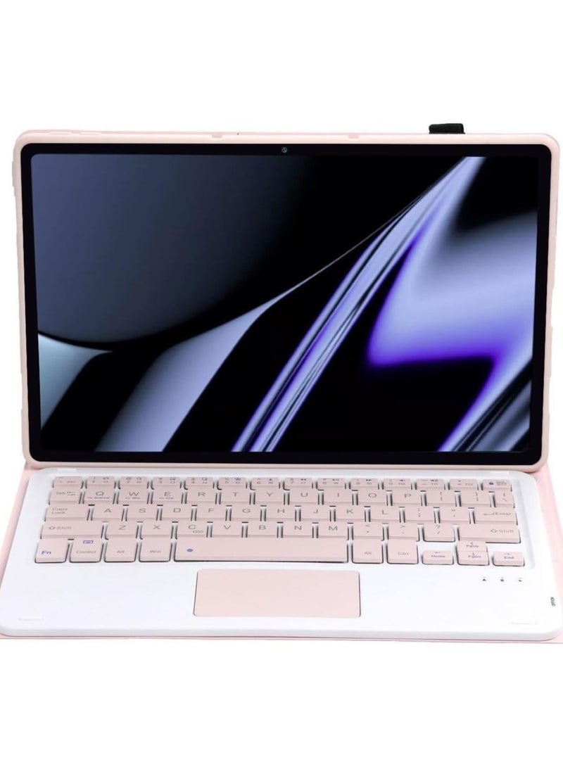 Arabic and English Touched Keyboard Case Compatible with Honor Pad X8a 11 inch 2024, Full Protection Detachable Tablet Keyboard Cover for Honor Pad X8a - Image 2