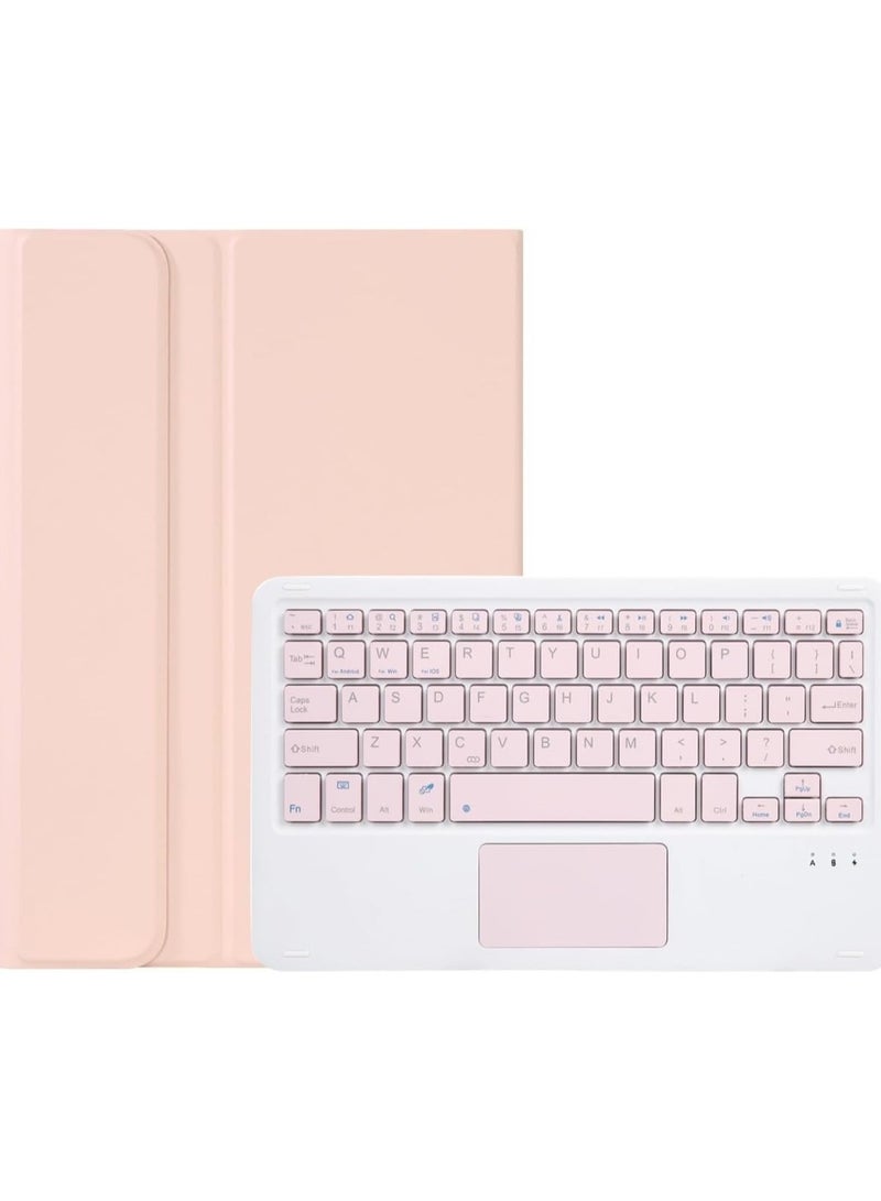 Arabic and English Touched Keyboard Case Compatible with Honor Pad X8a 11 inch 2024, Full Protection Detachable Tablet Keyboard Cover for Honor Pad X8a - Image 3