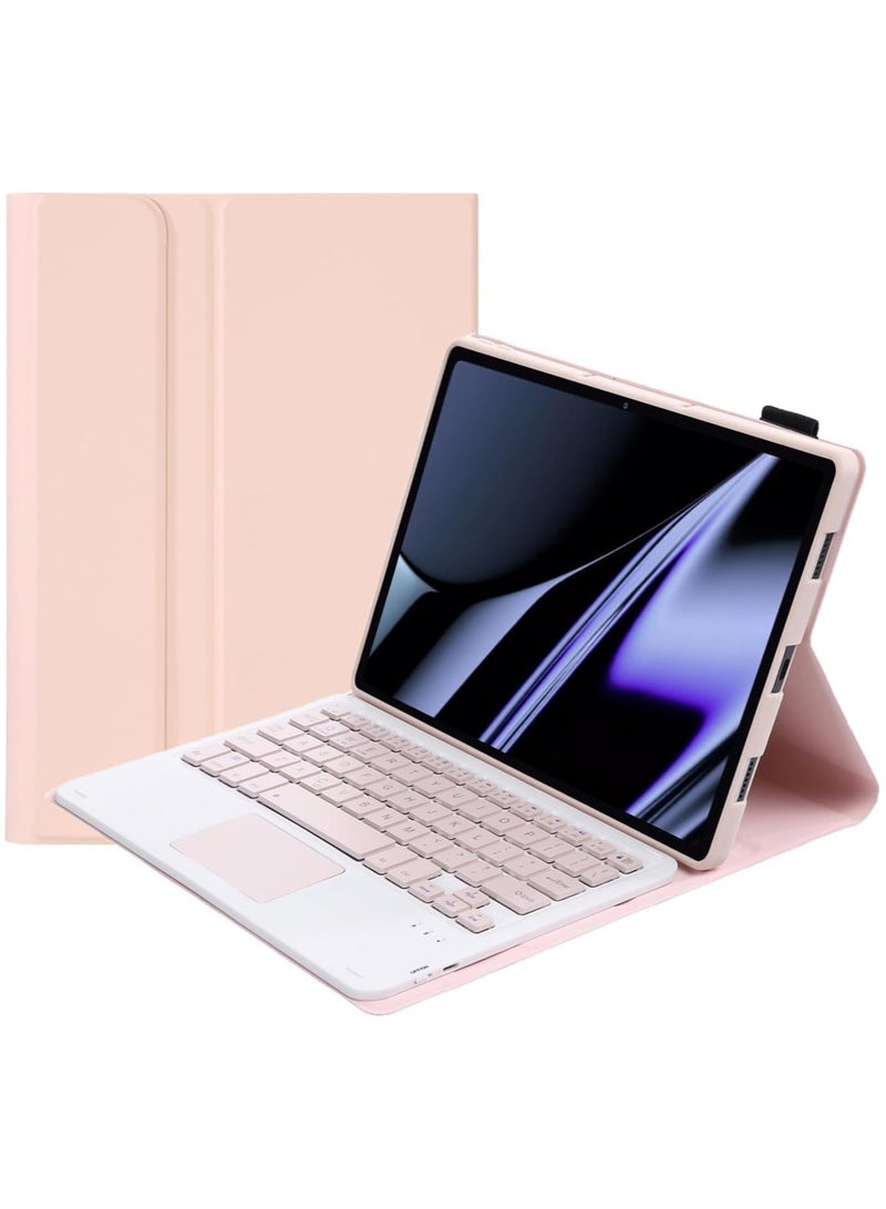Arabic and English Touched Keyboard Case Compatible with Honor Pad X8a 11 inch 2024, Full Protection Detachable Tablet Keyboard Cover for Honor Pad X8a - Image 1