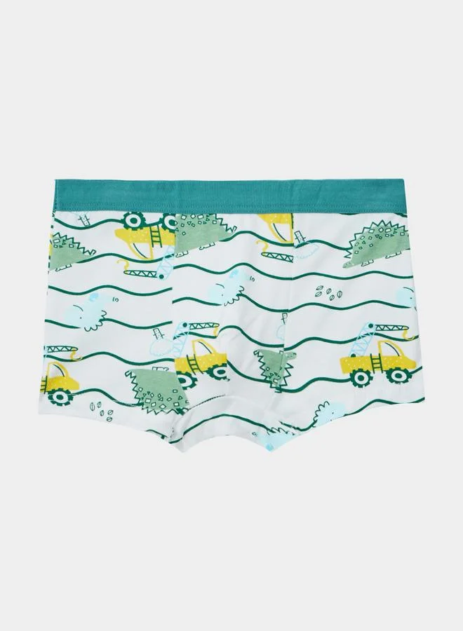 ستايلي Styli Pack of 4 - Printed Trunks