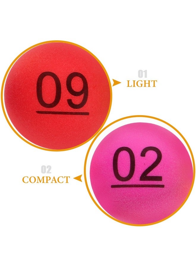 TOYANDONA توياوندونا 10 كرات سحب الأرقام 1-10 كرات بنغو كرات لعبة كروية صغيرة مصنوعة من البلاستيك لألعاب ليلة اللعبة للأنشطة الجماعية الكبيرة - Image 2