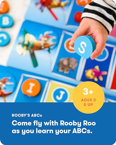 SimplyFun Roobys ABCs PreK Alphabet Game Letter Recognition Game for Kids Learn Both Uppercase and Lowercase Letters 1 to 4 Players Ages 3 Up - Image 5