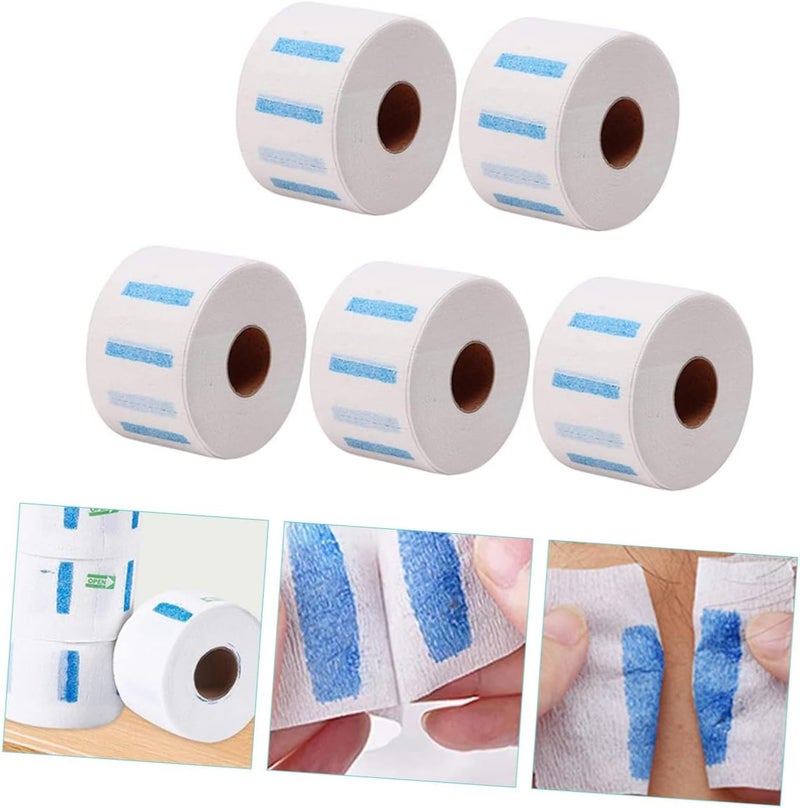 One piece build Baluue 5rolls Professional Barber Neck Strip Disposable Haircut Neck Wrap Scarf Paper Easy assemble Fast warehouse picking Confirmed available stock Multi-use qualified quality Multi-use upgraded craftsmanship Transit damage prevent build Matte anti slip finish Upgraded simple practical design All usage compatible Modern color selections Multi-demand compliant quality Gulf popular simple design Yearly optimized delivery route Space saving design picks Stable base Carefully selected solid material General standard crafted Multi-goal comprehensive design Flexible trendy construction Storage burden minimized build Longevity optimized build Durability boosted processed material Trendy natural assorted colors Light & sturdy - Image 2