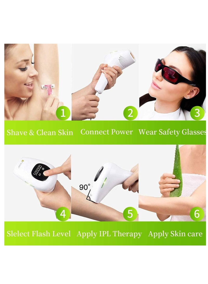 Pulse Laser Hair Removal Device MO-906 – Effortless Hair Removal for Smooth Skin