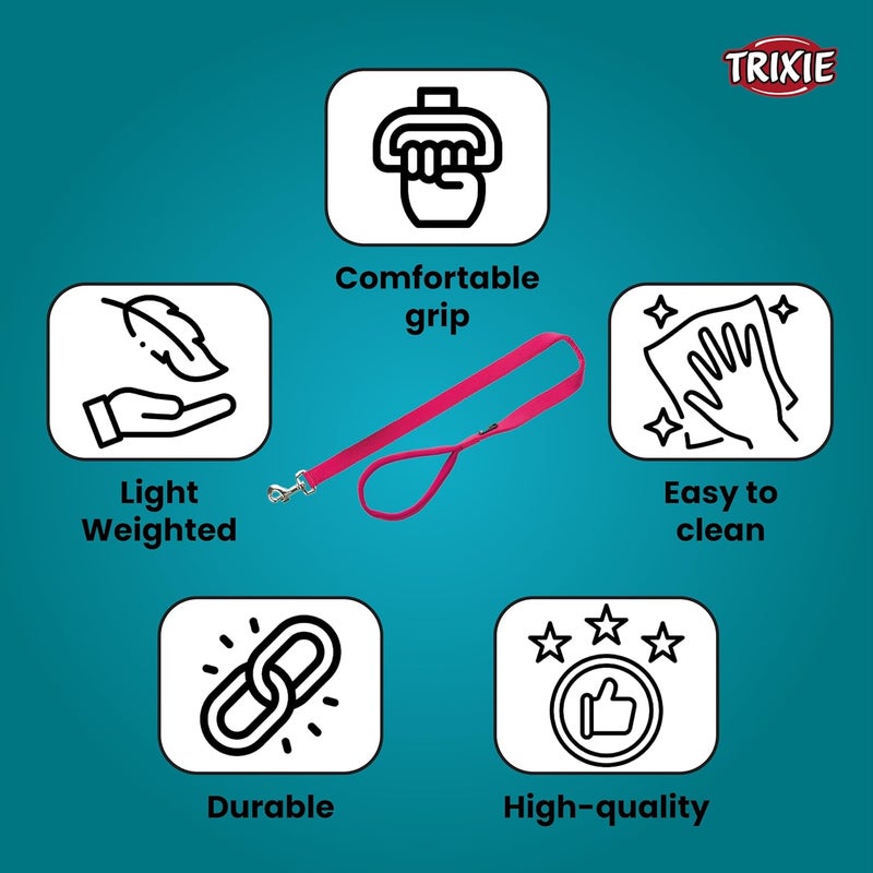 Trixie طوق تريكسى الفوشيا المميز للكلاب XS-S - Image 3