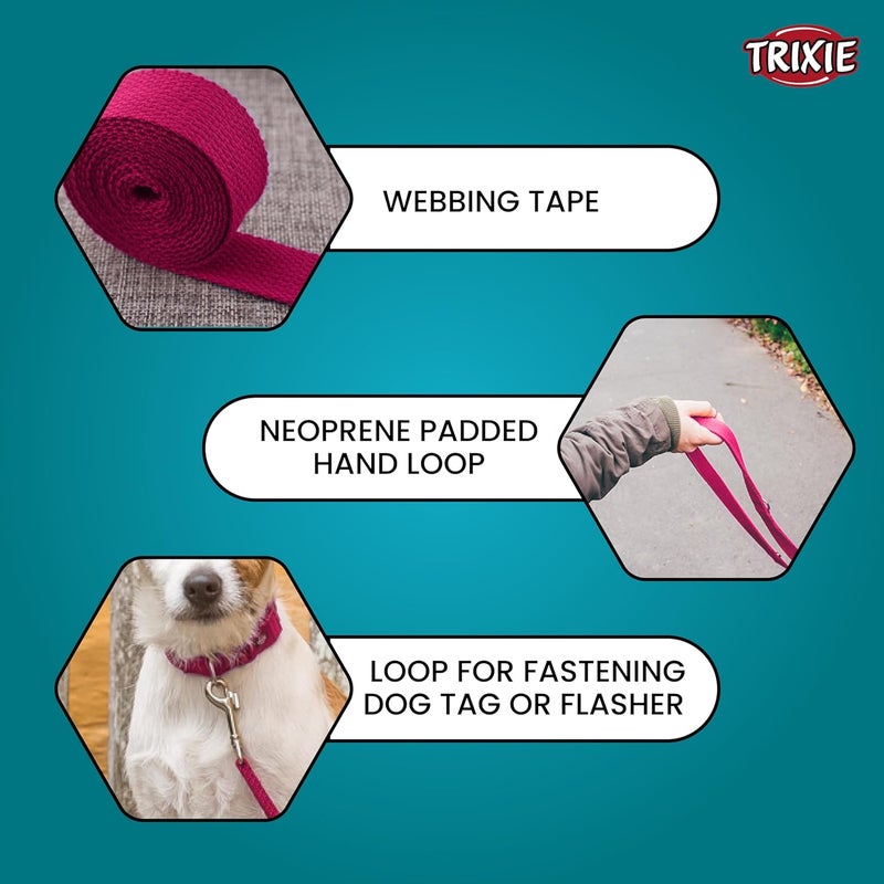 Trixie طوق تريكسى الفوشيا المميز للكلاب XS-S - Image 4