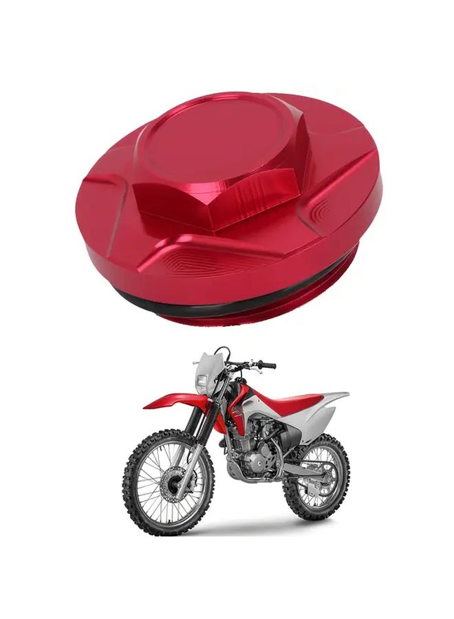 سدادة تصريف الزيت الحمراء وغطاء التعبئة لهوندا CRF230F وCRF150F وXL125S وCB125S - Image 4