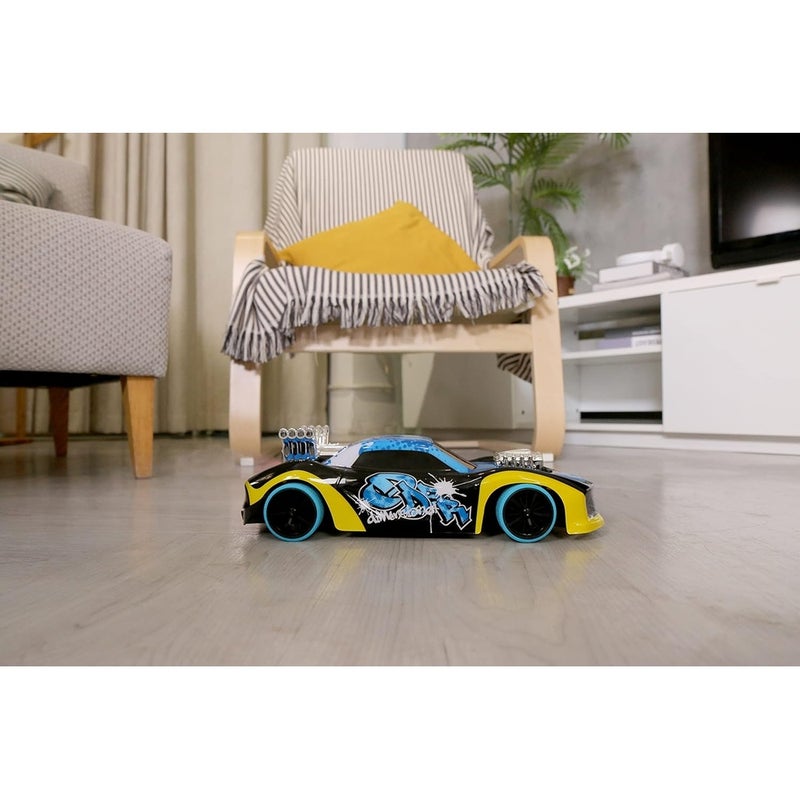 سيلفر ليت سيارة الدخان المتسابقة 1/14 مع ريموت تحكم - 20628 - Image 5