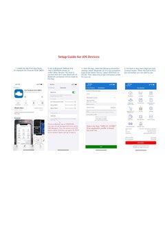 Veepeak Veepeak OBDCheck BLE Bluetooth OBD II Scanner Auto Diagnostic Scan Tool for iOS & Android, Bluetooth 4.0 Car Check Engine Light Code Reader  - Image 5