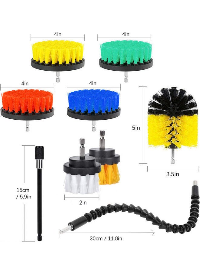 NIBEMINENT 24-Piece Drill Brush Attachments Set - Image 2