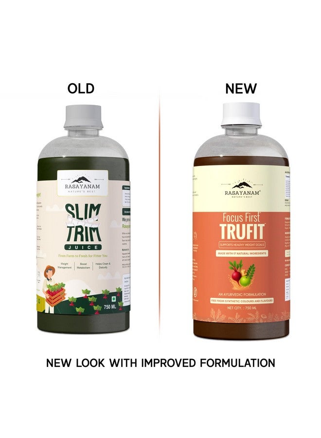 Rasayanam Pure Amla Juice & Slim Trim Juice - Combo Pack (750ml Each) | For Healthy Hair, Skin & Gut | Weight Management & Detox | Natural Immunity Boost with Vitamin C | No Added Sugar - Image 2