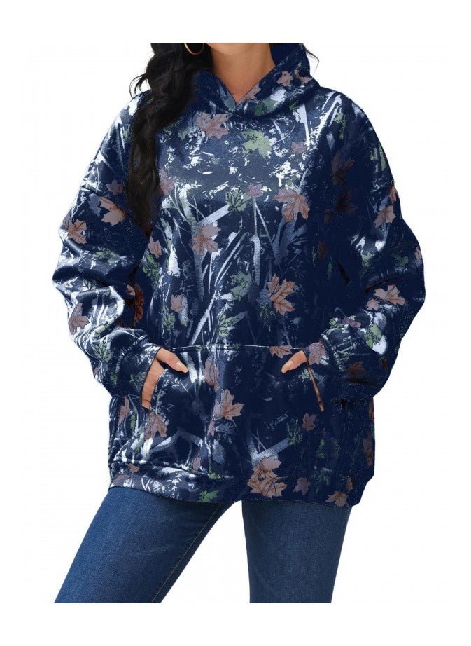 KUYING - 2024 Women's Velvet Printed Hoodie - Image 1
