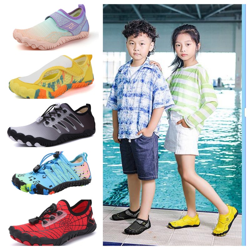Children''s Tracing Shoes Beach Shoes Boys and Girls Sandals Anti-slip Shoes Swimming Quick-drying Water Park Drifting Leisure Sports - Image 2
