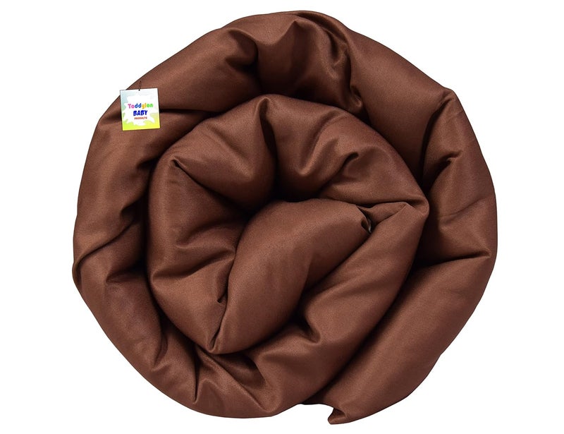 Toddylon Baby Blankets New Born Products All Baby Comforter Boys Girls Cotton All Season Reversible 170 GSM for Upto 89 Years Child 5 X 33 Feet 1524 X 1016 Cm Brown Cream