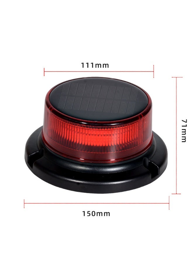 مصباح ستروب لاسلكي مغناطيسي، مصابيح LED قابلة لإعادة الشحن ومقاومة للماء، مصابيح أمان تعمل بالطاقة الشمسية للشاحنات، مصابيح تحذيرية وامضة للطوارئ للمركبات، الرافعات الشوكية، الجرارات، عربات الغولف، والسيارات - Image 2