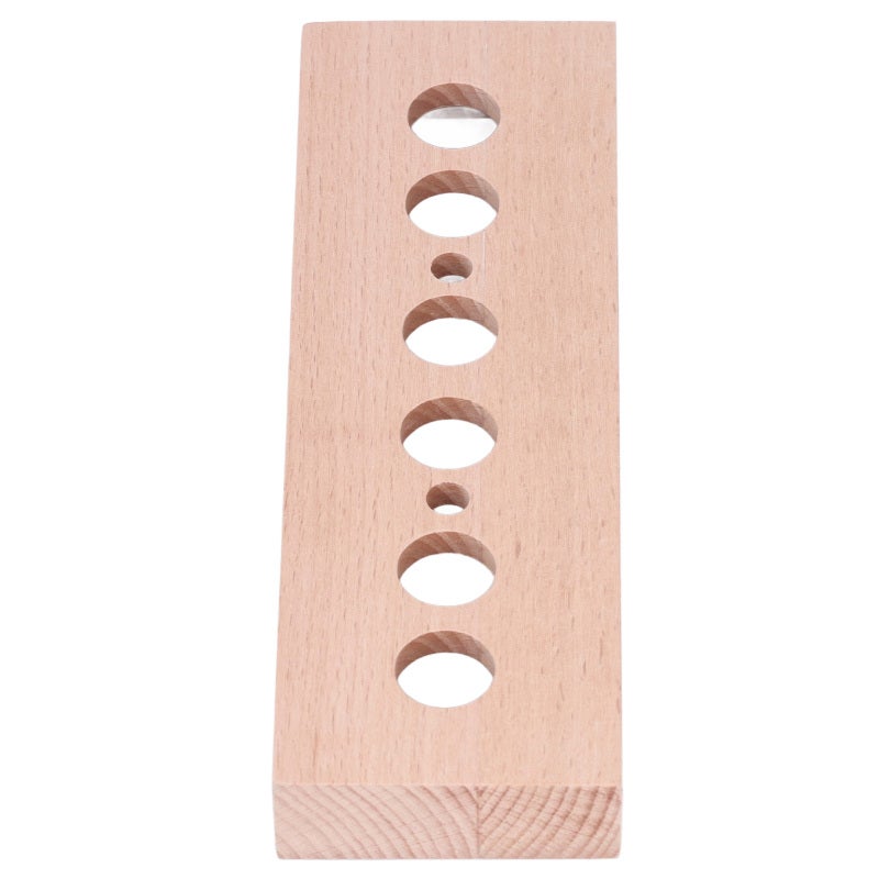 DIY Glow Tube Clock Kit 4 Lamps Beech Wood Enclosure IN14 Tube Clock Replacement Set - Image 3