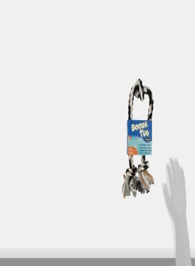 بيت ميت لعبة مضغ للكلاب من Petmate Aspen/Booda Corporation DBX50807، حبل شد بثلاث عقد، مقاس كبير جدًا - Image 3