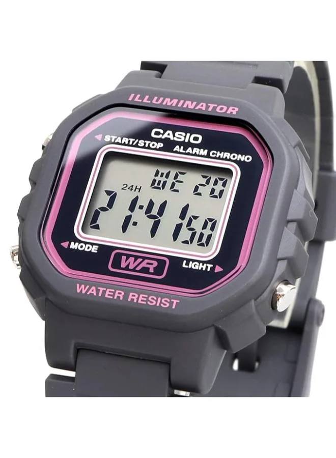 CASIO Women's Polyurethane Digital Watch LA-20WH-8A - 30.4 mm