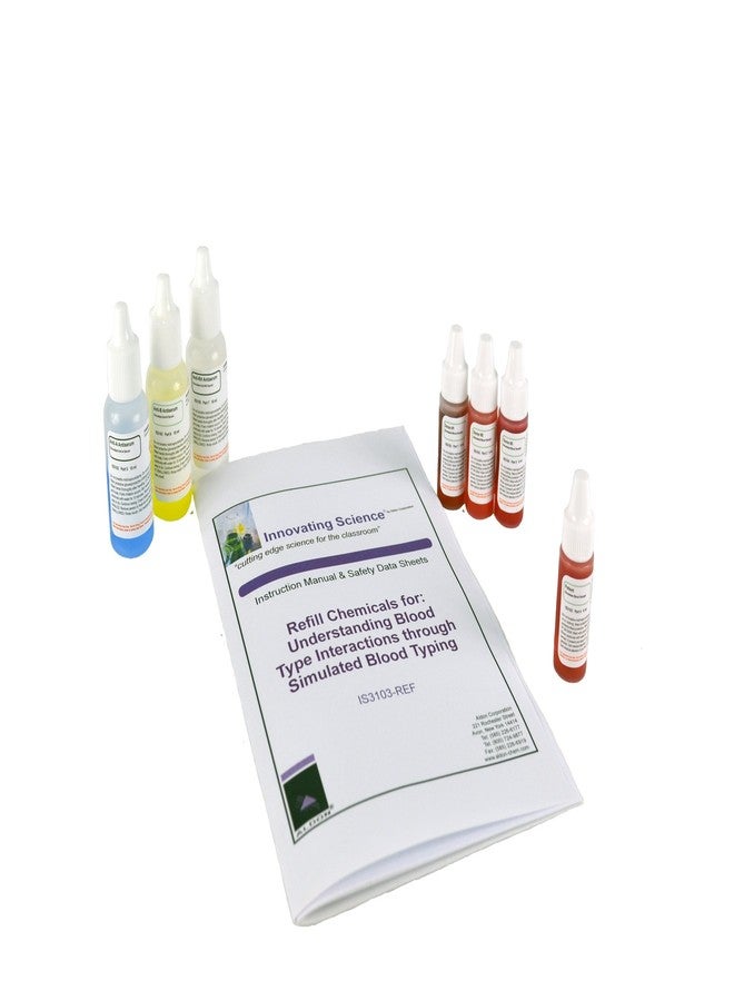 ALDON Innovating Science ALDON Understanding Blood Type Interactions Through Simulated Blood Typing - Refill - Image 2