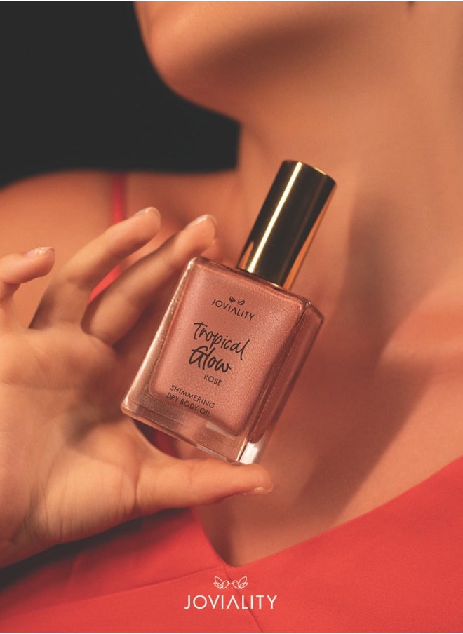 Tropical Glow Natural Shimmering Dry Oil - Rose