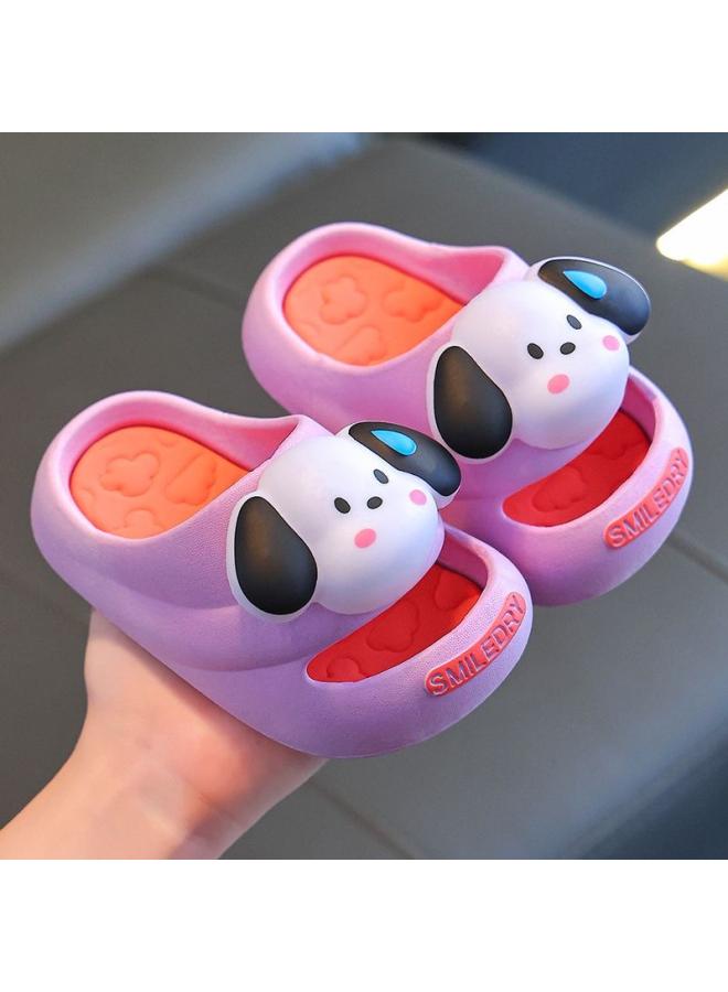 SHAKA Children'S Sandals And Slippers Feeling Girl'S Summer Cartoon Cute Non-Slip Indoor Bath Soft Bottom Slippers Baby Slippers - Image 1