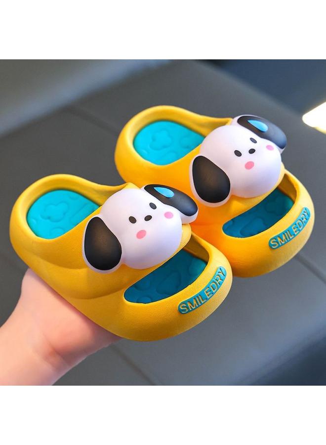 SHAKA Children'S Sandals And Slippers Feeling Girl'S Summer Cartoon Cute Non-Slip Indoor Bath Soft Bottom Slippers Baby Slippers - Image 4
