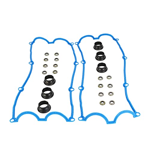 AUCERAMIC VS 50486 R Valve Cover Gasket Set Fit for 1998-2004 Honda Passport Isuzu Rodeo Axiom Trooper Acura SLX 3.2L 3.5L 6VE1 6VD1 - Image 2