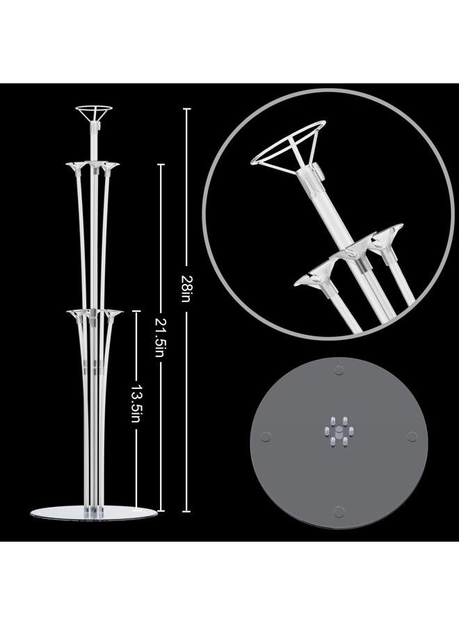 LANGXUN 2 Set 28" Height Table Balloon Stand Kit Table Balloon Stand BalloonDecoration - Image 5