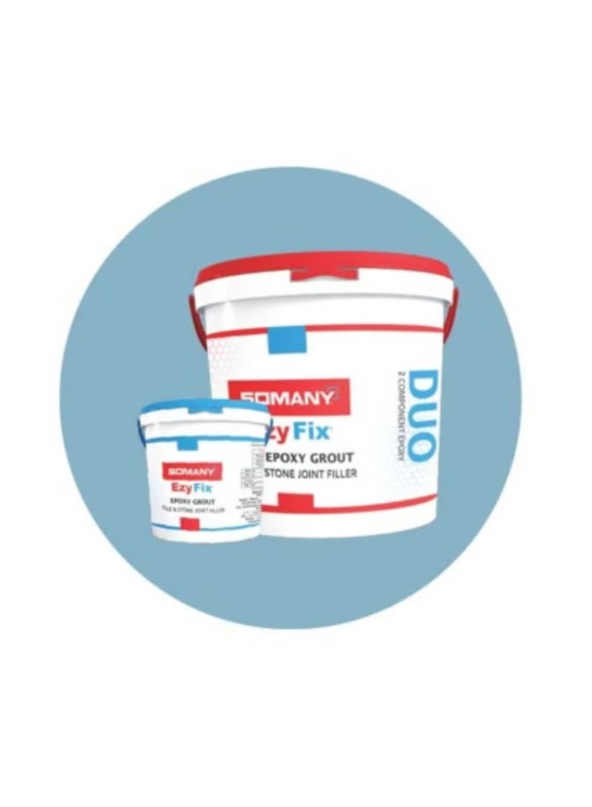 SOMANY 5 Kg Epoxy Grout – High Strength Waterproof Tile Joint Filler for Ceramic, Vitrified, Marble & Mosaic Tiles - Image 1