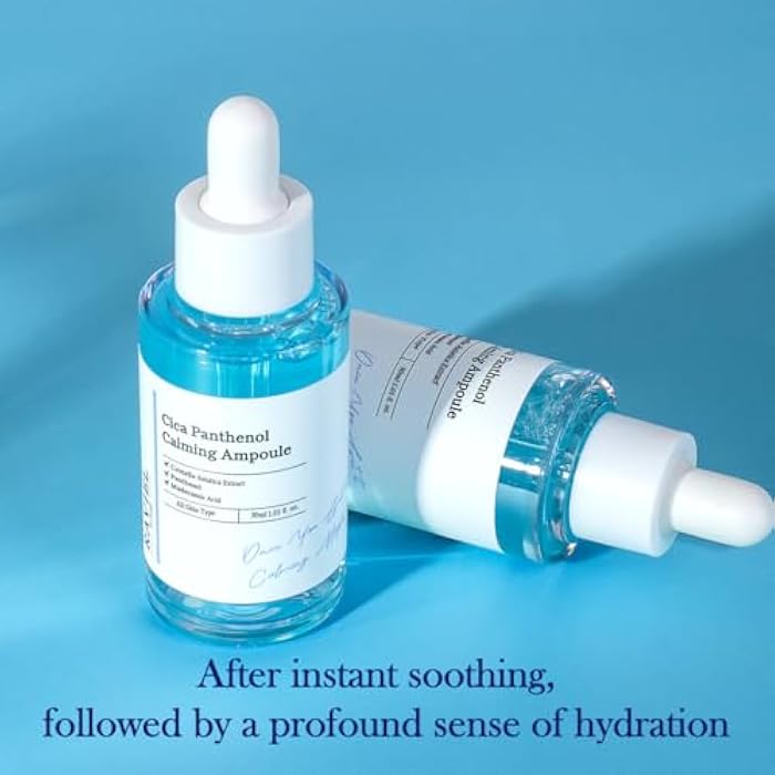 RAVIEL Cica Calming Ampoule – Soothing & Hydrating Serum with Panthenol and 5X Exosome Complex for Sensitive, Troubled Skin, Korean Skincare,30ml 1.01 fl oz - Image 4