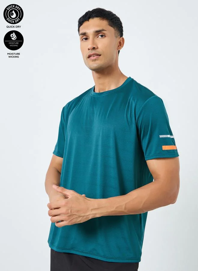 Styli Active Regular Fit Crew Neck Active T-Shirt