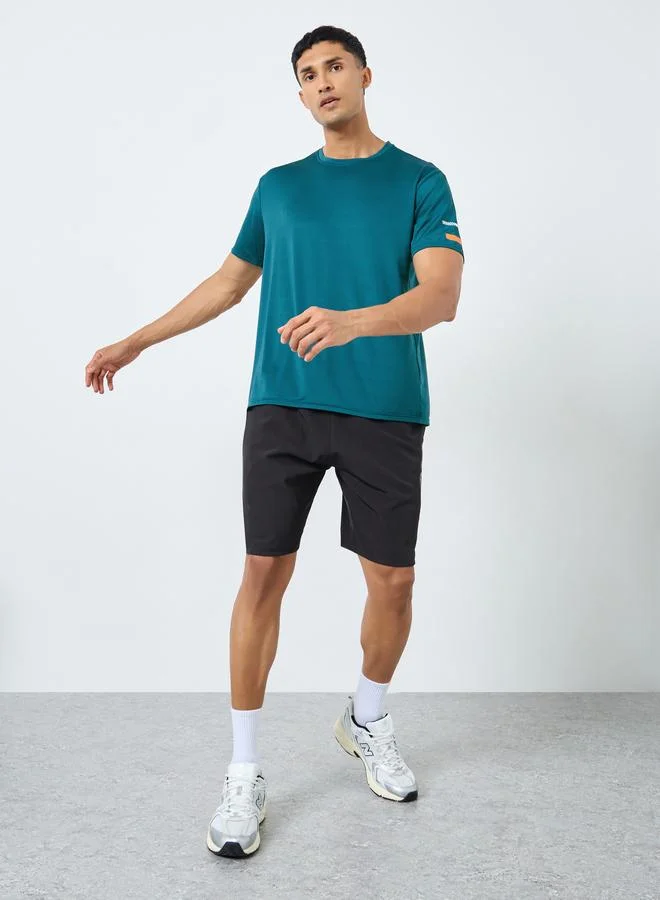 Styli Active Regular Fit Crew Neck Active T-Shirt