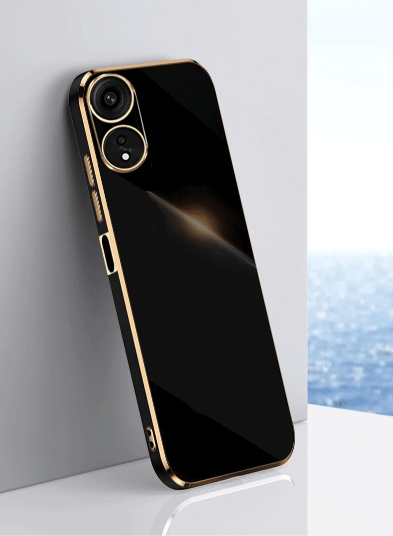 غطاء خلفي ناعم رقيق مقاوم للخدش للهاتف المجد X5 زائد 4G مزود بحماية كاميرا محدبة كاملة من مادة التبو - Image 1