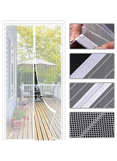 Loquat Magic Mesh Magnetic Automatic Closure Anti-Mosquito Door Curtain Hands Free Dogs Cats Pet Friendly Door Screen 100 x 210centimeter  - Image 5