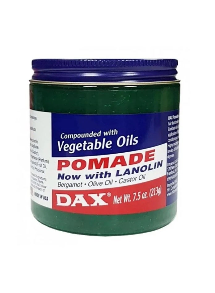 Dax Pomade for Dry Hair with Vegetable Oils and Lanolin - 213 gm - Image 2